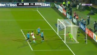 Distintas Narraciones Al No Cobrado De Perú Contra Uruguay