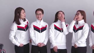 컬링 여자대표팀 첫 Cf는 Lg청소기