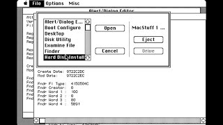 Apple Macintosh - Examine File 1984 Larry Kenyon