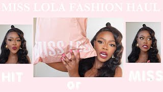 Huge Miss Lola Clothing Try On Haul 35% Off Discount Code Siphesihle South African Youtuber