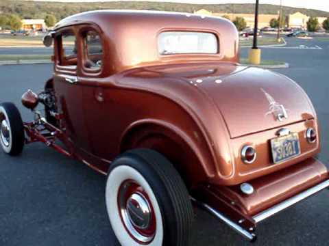 1932 Ford 3W Coupe 59AB flathead 3 1 4 bore 4 stroke Merc crank