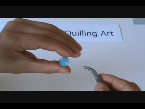 Quilling A Gumpaste Snowflake - Youtube