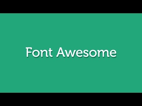 Как подключить и использовать шрифтовые иконки Font Awesome Как подключить и использовать шрифтовые иконки Font Awesome