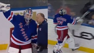 Igor Shesterkin Pissed After Getting Pulled From Game In The Middle Of Ot