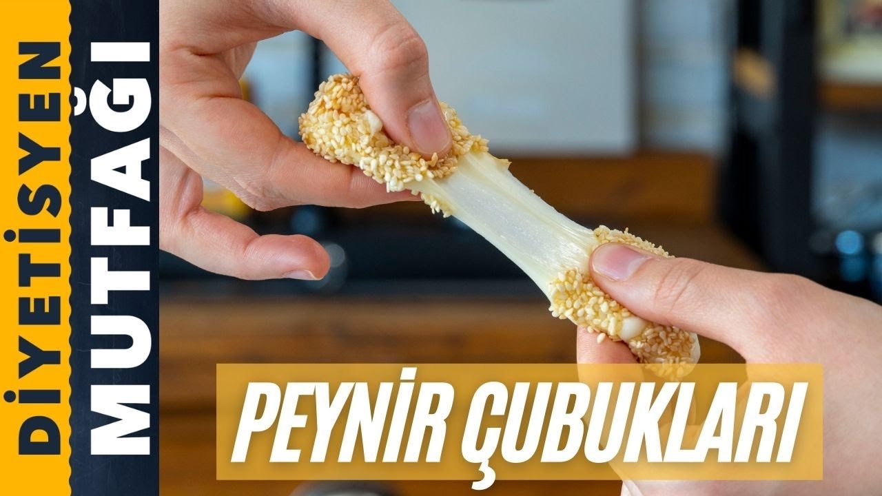 EV YAPIMI ÇITIR SUSAMLI PEYNİR ÇUBUKLARI TARİFİ