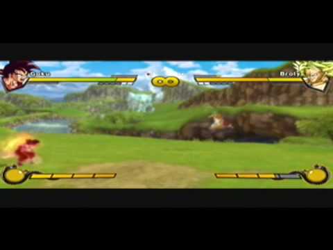 dragon ball z broly vs goku. DBZ: Burst Limit - Goku VS