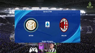 PES 2021-Inter vs Milan | Zlatan Double Seals Derby! | Serie A TIM | Gameplay PC