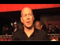 Bruce Willis at the RED Premiere London | The Fan Carpet