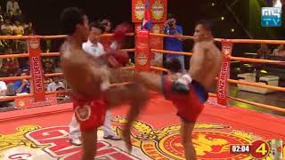 SOUN CHANNY VS MAISUT(THAI) || KUN KHMER 2018 || MYTV BOXING 01/06/218