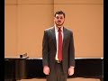 Jeffrey Gates - "Last Song" from Recuerdo by John Musto