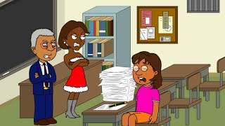 Dora Gets In School Suspension & Saturday School Gets Grounded
