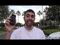 dropped phone on car