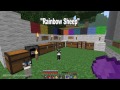 Minecraft - Rainbow Sheep - Growing Coloured/Colored Wool on Sheep