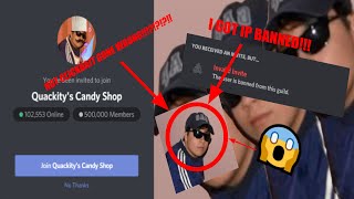 Y I Get Banned From Quackitys Discord Server