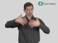 Camden adult social care BSL consultation