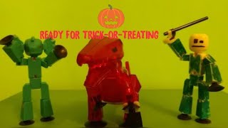 Ready For Trick-Or-Treating Stop Motion