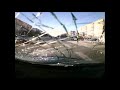 Pedestrian on the Car Hood