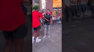 Screaming Man Goes For Chips