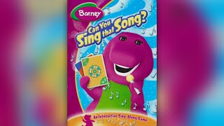 Barney Juguemos A Puedes Cantar Esa Canción? 2005 - Lanzamiento En Dvd De 2005