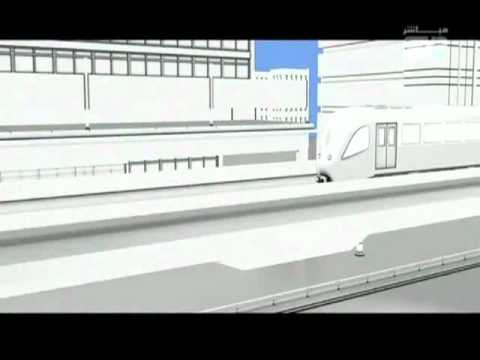 Animated Train Station