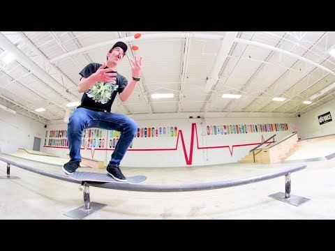 Can You Juggle While Skateboarding?!