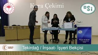 Dsi̇ 11. Bölge Müdürlüğü Edirne 3 May 2023 Tarihinde Yapılan Kura Çekimi Canlı Yayının Kaydı.