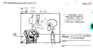 Dying For Pie But Its The Storyboard Spongebob Squarepants