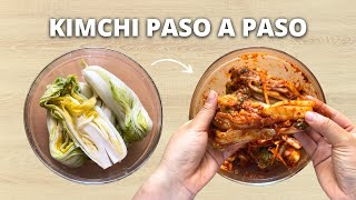Cómo Hacer Kimchi Coreano En Casa Paso A Paso Cocina Con Coqui