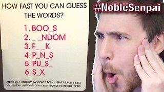 HOW DIRTY IS YOUR MIND? - Ask Noble Senpai