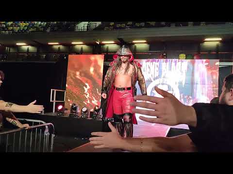 Yota Tsuji entrance at NJPW Royal Quest III