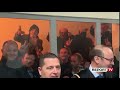 Report TV - Të arrestuarit e 16 shkurtit, protesta brenda kafazit të Gjykatës: Rama ik