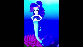 Equestria Girl Rarity As A Mermaid