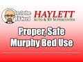 Proper Murphy Bed Use & Safety with Josh the RV Nerd