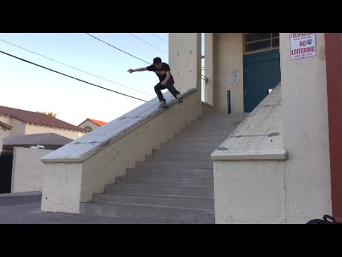 Flawless 15 Stair Noseslide!