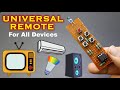 How to make Universal Remote Controller for all Devices