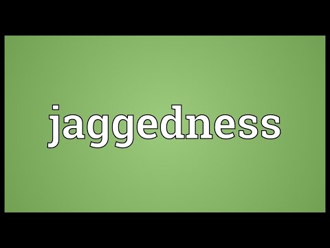 Header of jaggedness