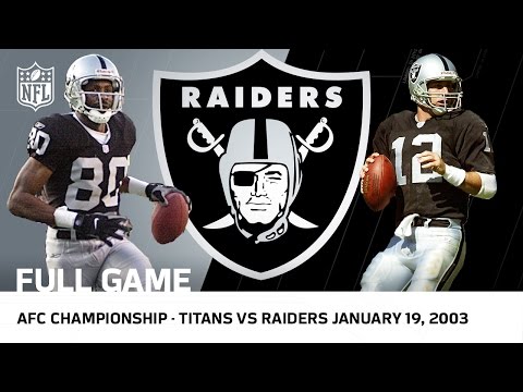 Ans Vs Raiders 2002 Afc Championship Game Nfl Full Game Ans Vs Raiders 2002 Afc Championship Game Nfl Full Game
