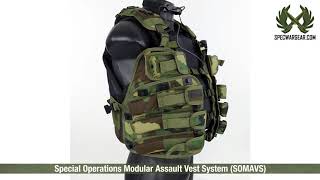 Special Operations Modular Ault Vest System Somavs