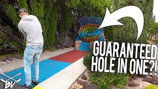 DOING THIS IS A GUARANTEED MINI GOLF HOLE IN ONE!