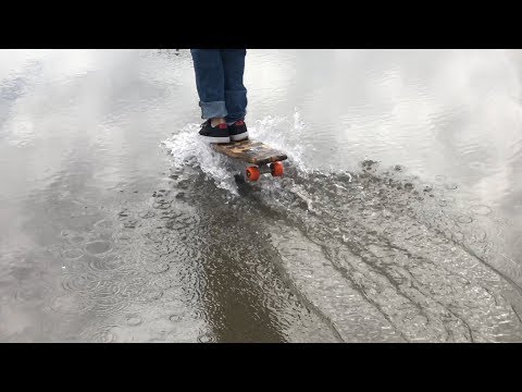 ANDY ANDERSON LIKES TO SKATE IN THE RAIN !!! VANCOUVER TRIP PT. 3 - NKA VIDS -