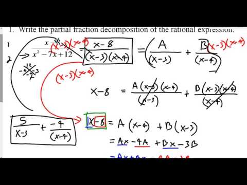 integration by partial fractions examples and solutions pdf