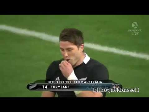 Cory Jane's try vs the Wallabies | Rugby Championship Match Highlights 2012