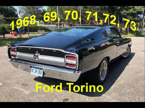 Ford Torino and Gran Torino from 1968 1969 1970 1971 1972 1973 Mostly