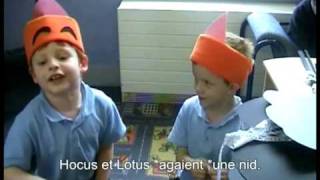 Narrative format Hocus and Lotus - moments of the magic lesson