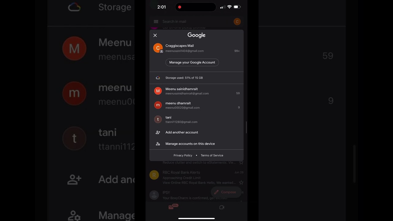 How to remove gmail account in gmail app from iphone How to remove gmail account in gmail app from iphone