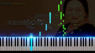 Şəfiqə Axundova - Həsrətindən (Piano) | Fatima Nasirova