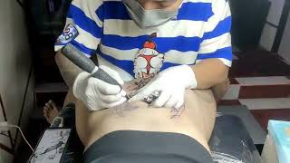 Ladki ne Saman pe kervaya tattoo Private part par bnaya tattoo