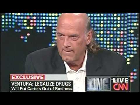 Jesse Ventura On Larry King Live Part 1 Of 2 May.11, 2009