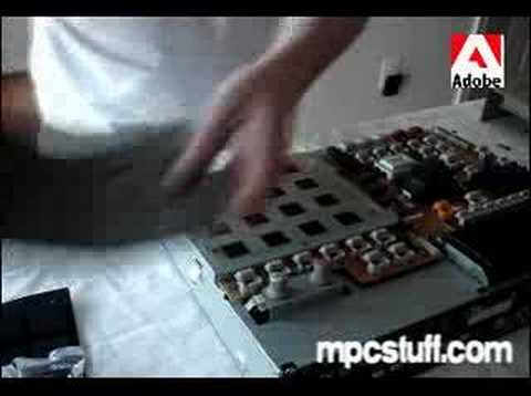 Akai MPC Pad Replacement Installation