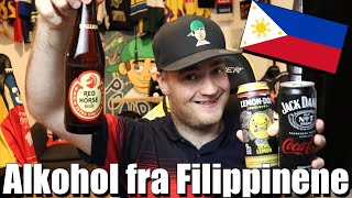 Tester Alkohol Og Energidrikke Fra Filippinene